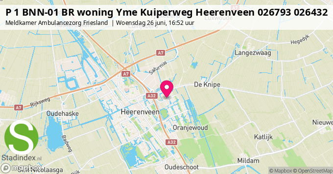 P 1 BNN-01 BR woning Yme Kuiperweg Heerenveen 026793 026432