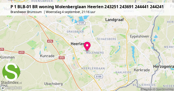 P 1 BLB-01 BR woning Molenberglaan Heerlen 243251 243691 244441 244241