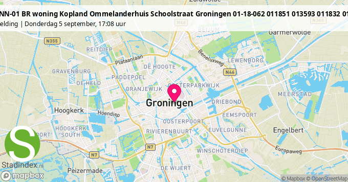 P 1 BNN-01 BR woning Kopland Ommelanderhuis Schoolstraat Groningen 01-18-062 011851 013593 011832 011831