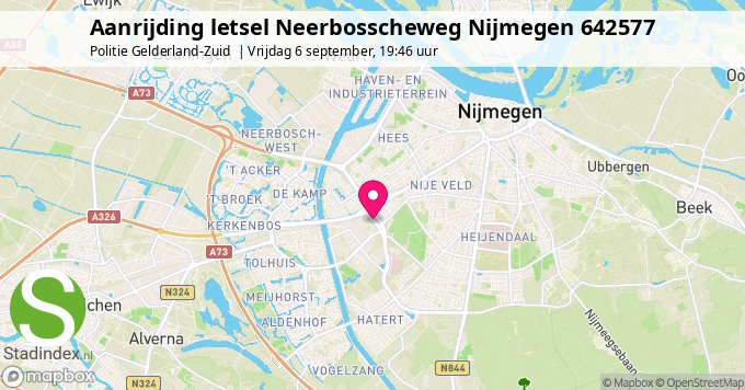 Aanrijding letsel Neerbosscheweg Nijmegen 642577