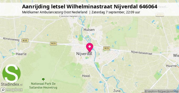 Aanrijding letsel Wilhelminastraat Nijverdal 646064