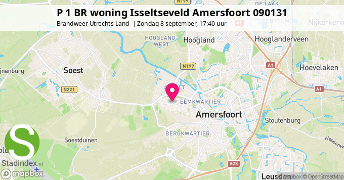 P 1 BR woning Isseltseveld Amersfoort 090131