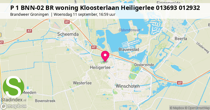 P 1 BNN-02 BR woning Kloosterlaan Heiligerlee 013693 012932