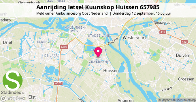 Aanrijding letsel Kuunskop Huissen 657985