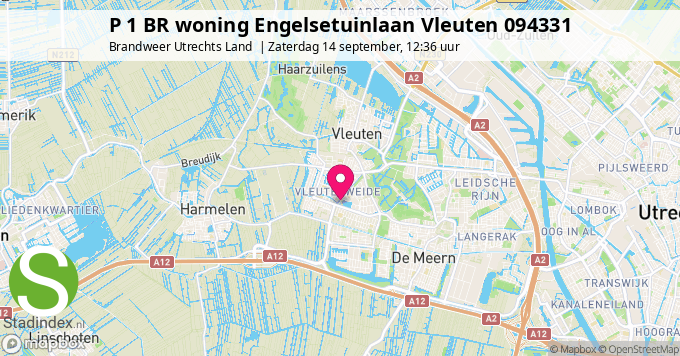 P 1 BR woning Engelsetuinlaan Vleuten 094331