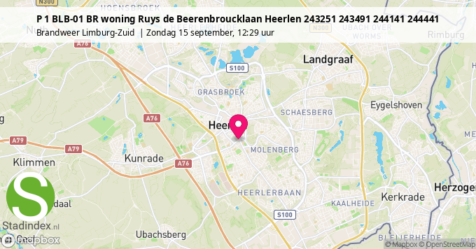 P 1 BLB-01 BR woning Ruys de Beerenbroucklaan Heerlen 243251 243491 244141 244441