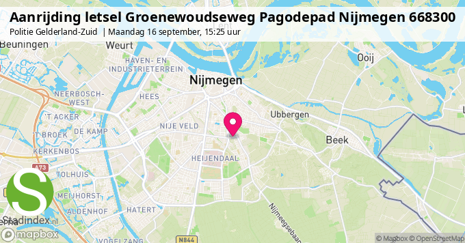 Aanrijding letsel Groenewoudseweg Pagodepad Nijmegen 668300