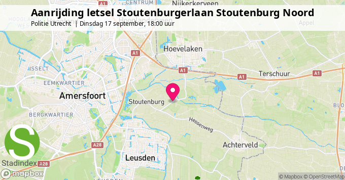 Aanrijding letsel Stoutenburgerlaan Stoutenburg Noord