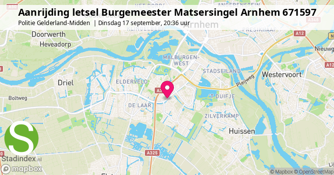 Aanrijding letsel Burgemeester Matsersingel Arnhem 671597