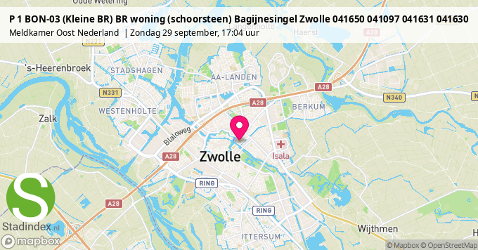 P 1 BON-03 (Kleine BR) BR woning (schoorsteen) Bagijnesingel Zwolle 041650 041097 041631 041630