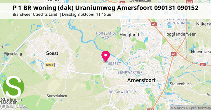 P 1 BR woning (dak) Uraniumweg Amersfoort 090131 090152