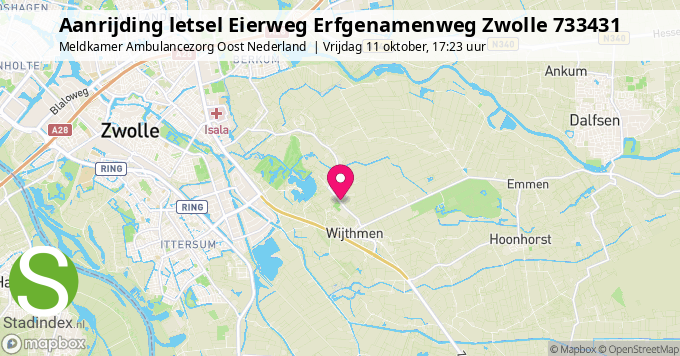 Aanrijding letsel Eierweg Erfgenamenweg Zwolle 733431