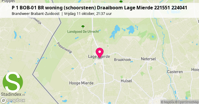 P 1 BOB-01 BR woning (schoorsteen) Draaiboom Lage Mierde 221551 224041