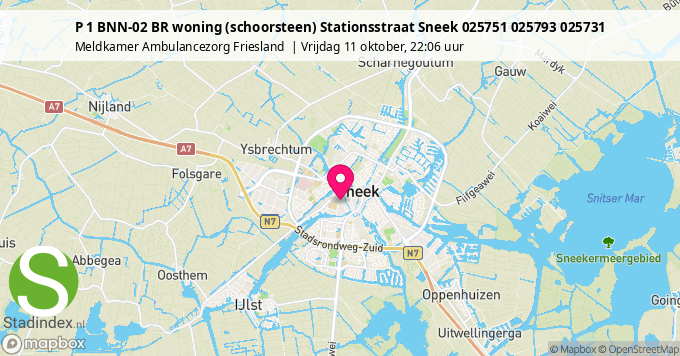 P 1 BNN-02 BR woning (schoorsteen) Stationsstraat Sneek 025751 025793 025731