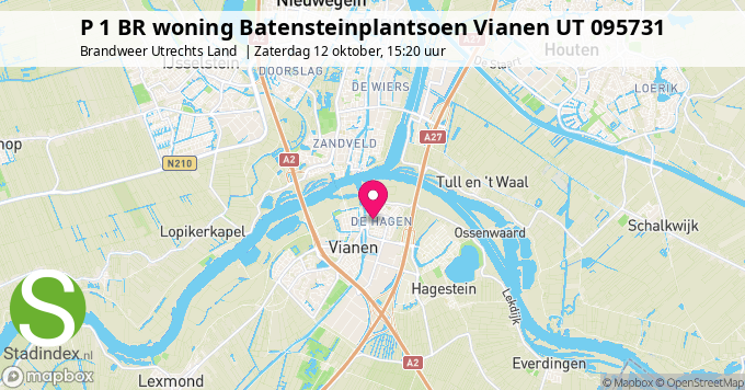 P 1 BR woning Batensteinplantsoen Vianen UT 095731