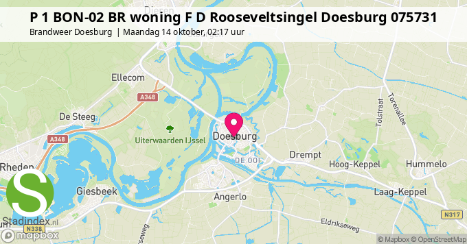 P 1 BON-02 BR woning F D Rooseveltsingel Doesburg 075731