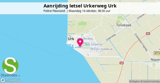 Aanrijding letsel Urkerweg Urk