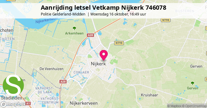 Aanrijding letsel Vetkamp Nijkerk 746078