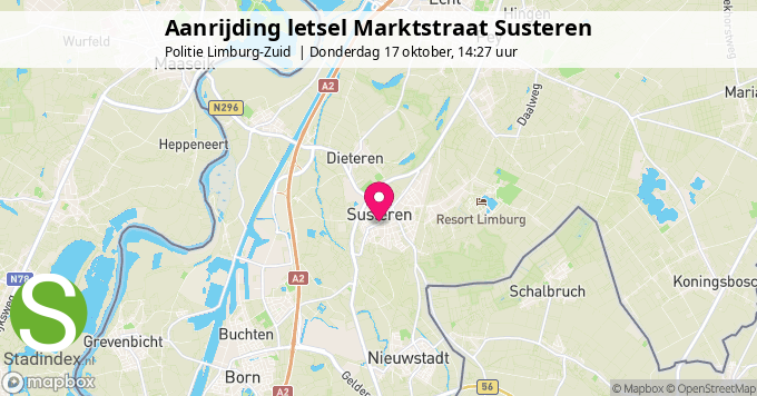 Aanrijding letsel Marktstraat Susteren