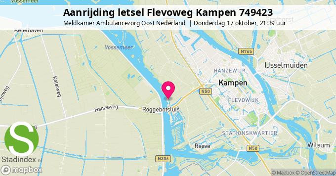 Aanrijding letsel Flevoweg Kampen 749423