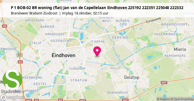 P 1 BOB-02 BR woning (flat) Jan van de Capellelaan Eindhoven 225192 222351 225048 222332