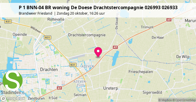 P 1 BNN-04 BR woning De Doese Drachtstercompagnie 026993 026933