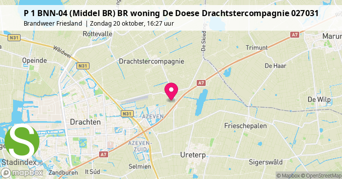 P 1 BNN-04 (Middel BR) BR woning De Doese Drachtstercompagnie 027031