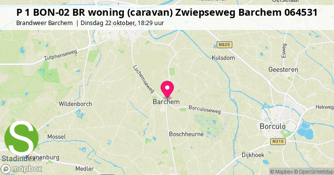 P 1 BON-02 BR woning (caravan) Zwiepseweg Barchem 064531