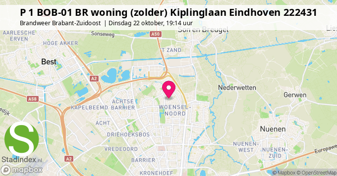 P 1 BOB-01 BR woning (zolder) Kiplinglaan Eindhoven 222431