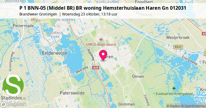 P 1 BNN-05 (Middel BR) BR woning Hemsterhuislaan Haren Gn 012031