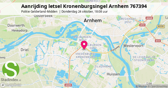 Aanrijding letsel Kronenburgsingel Arnhem 767394