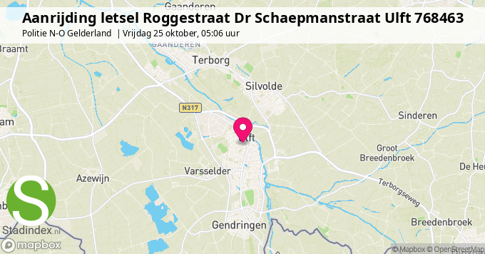 Aanrijding letsel Roggestraat Dr Schaepmanstraat Ulft 768463