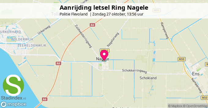 Aanrijding letsel Ring Nagele