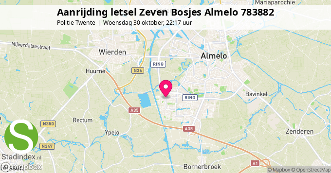 Aanrijding letsel Zeven Bosjes Almelo 783882