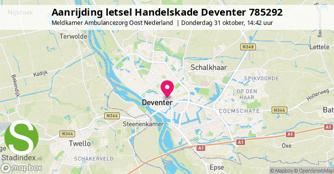 Aanrijding letsel Handelskade Deventer 785292