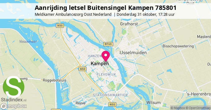 Aanrijding letsel Buitensingel Kampen 785801