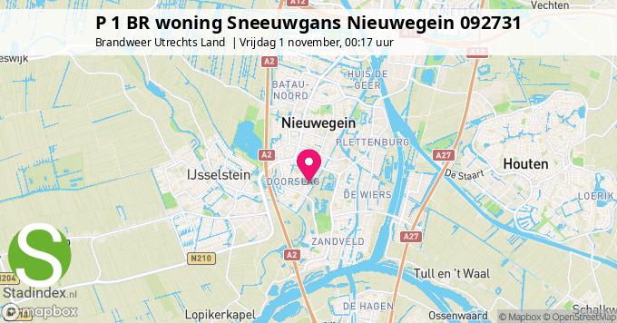 P 1 BR woning Sneeuwgans Nieuwegein 092731