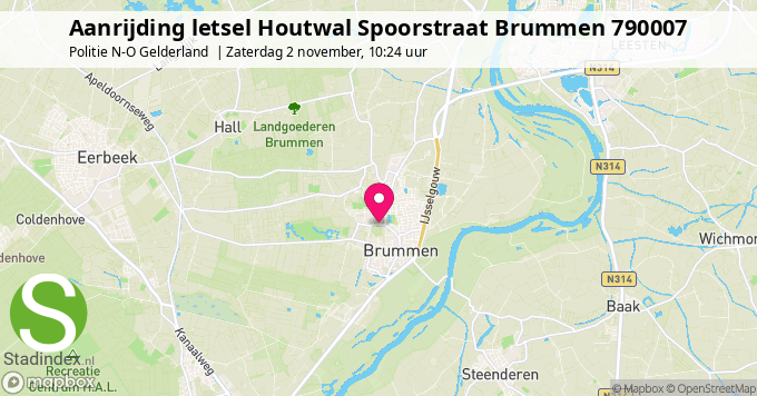 Aanrijding letsel Houtwal Spoorstraat Brummen 790007