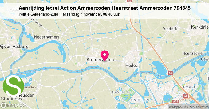 Aanrijding letsel Action Ammerzoden Haarstraat Ammerzoden 794845