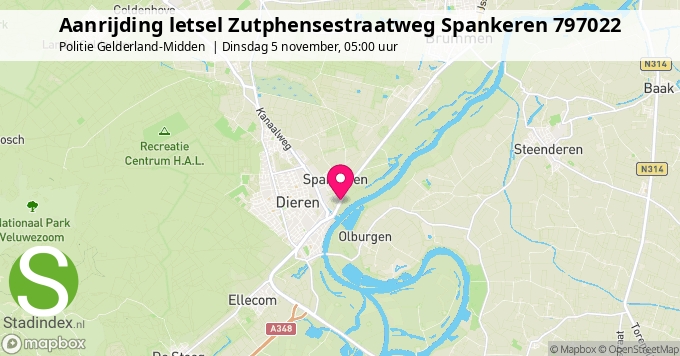 Aanrijding letsel Zutphensestraatweg Spankeren 797022