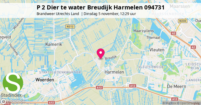 P 2 Dier te water Breudijk Harmelen 094731