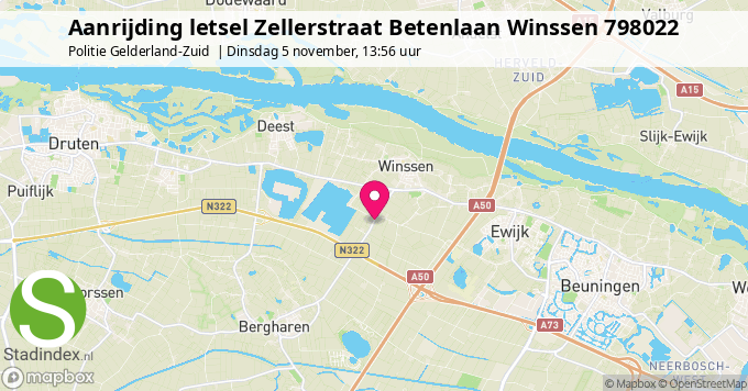 Aanrijding letsel Zellerstraat Betenlaan Winssen 798022