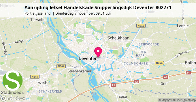 Aanrijding letsel Handelskade Snipperlingsdijk Deventer 802271