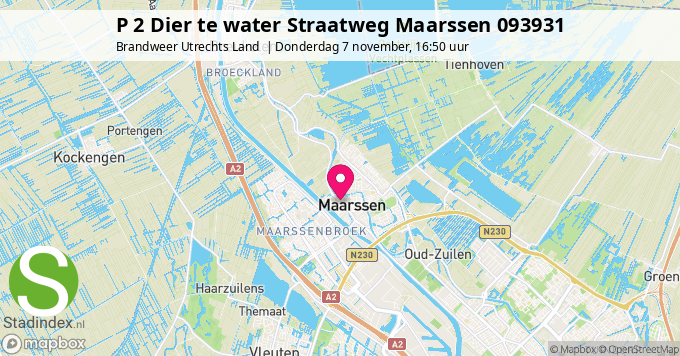 P 2 Dier te water Straatweg Maarssen 093931