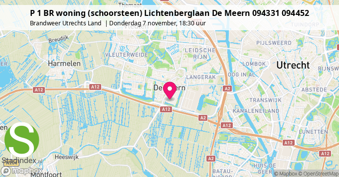 P 1 BR woning (schoorsteen) Lichtenberglaan De Meern 094331 094452