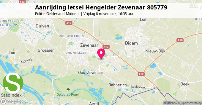 Aanrijding letsel Hengelder Zevenaar 805779