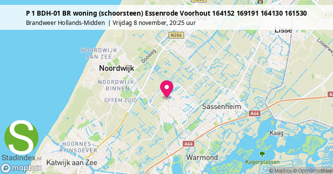 P 1 BDH-01 BR woning (schoorsteen) Essenrode Voorhout 164152 169191 164130 161530