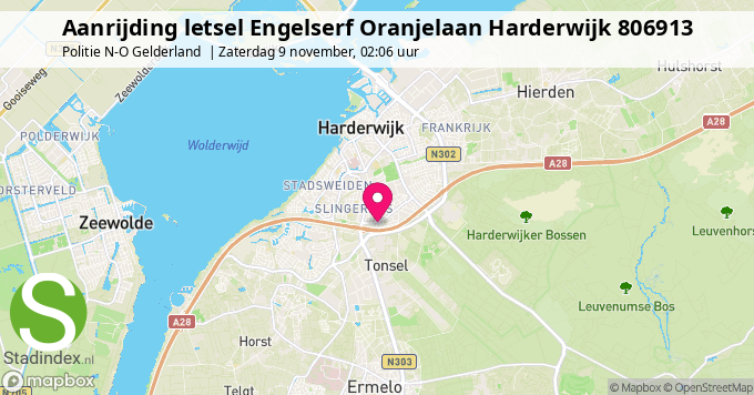 Aanrijding letsel Engelserf Oranjelaan Harderwijk 806913