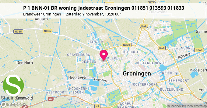 P 1 BNN-01 BR woning Jadestraat Groningen 011851 013593 011833