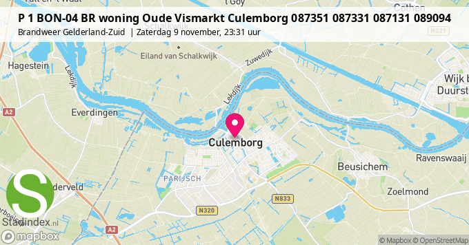 P 1 BON-04 BR woning Oude Vismarkt Culemborg 087351 087331 087131 089094